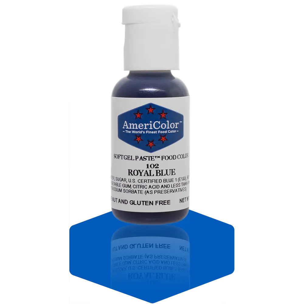 AmeriColor, Royal Blue, .75 Ounce, Soft Gel Paste Food Color