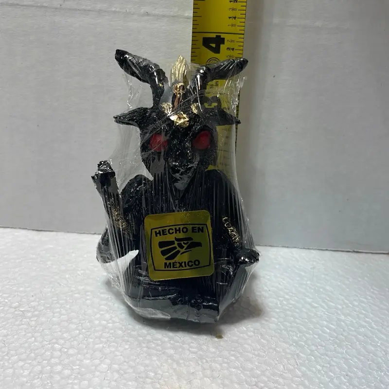 3” 1/2  inch Baphomet black