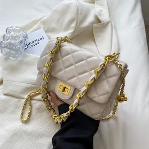 2025 Fall/Winter High-End Niche Quilted Chain Bag, Crossbody Two Straps Square Bag for Women, Textured Design Commuting Versatile , Lightweight Luxury Design, Convertible HandBags Everyday Purse for Women Christmas party gifts TikTokShopBlackFriday