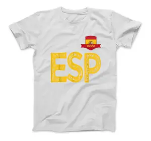 Spain EspaÃ±a Human-Flag Letter E And S And P Spain EspaÃ±a T-Shirt For Men And Women (Many Colors)