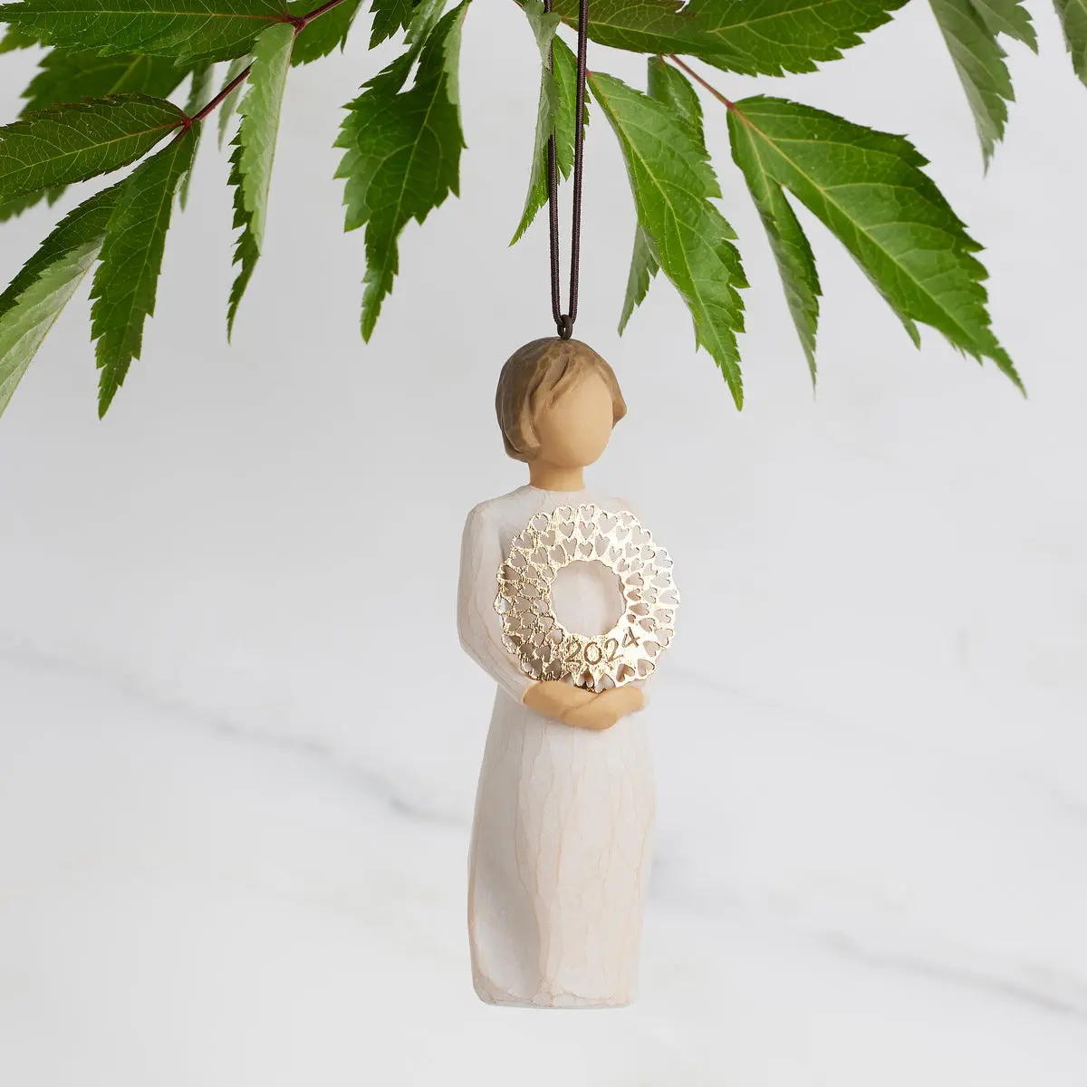 Willow Tree® 2024 Dated Ornament - Celebrating Life's Golden Moments