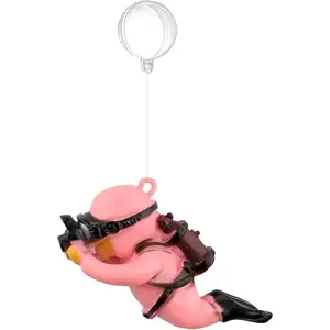 Floating Fish  Decorations, Aquarium Decorations, Lovely Diver Fish  Decorations, Floating Device Fish  Accessories,Suitable for  Kinds of Fish Tanks()...