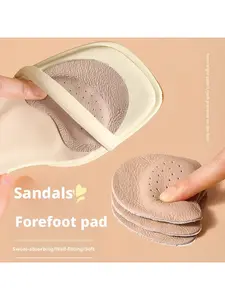 4 Pairs Forefoot Pads for High Heels, Elegant Self-Adhesive Anti-Slip Pain Relief Shoe Inserts for Women