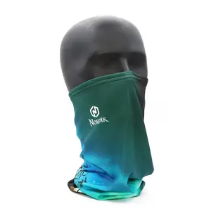 212 MAIN Nordik N-GG002 Aurora Print Gaiter - Unisex, Green, 1 Size, Face Cover, Ski Mask, Casual, Universal Fit Full Balaclava for Sports & Outdoor Fencing