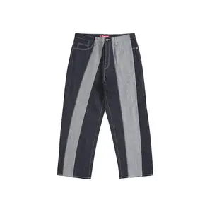 Supreme Paneled Stripe Baggy Jean Rigid Indigo (men) by StockX