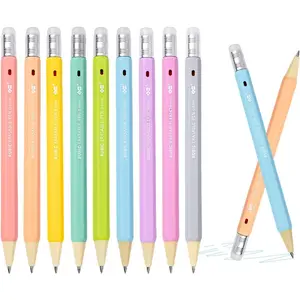 RUBIC Erasable Gel Pens Set, Pastel Macaron 9 Assorted Pastel Colors, 0.6mm Retractable Twist Pens, Cute Aesthetic Pens with Hexagon Barrel for Journaling, Drawing, School & Office Supplies