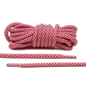 Red/White Rope Laces Red/White Rope Laces