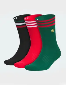 ADIDAS Mexico Roller 3 Pack Crew Socks