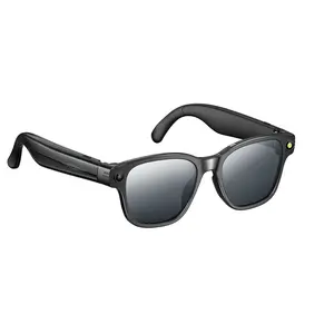 2026 AI Wearable Smart Glasses with 8MP HD Camera, 1200P Video Recording, EIS Stabilization, Dual Microphones, WiFi, Voice Assistant, Multilingual Translation, Unisex, Multifunctional Smart Glasses