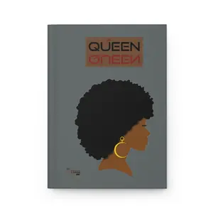 Melanin Drip Hardcover Journal Matte