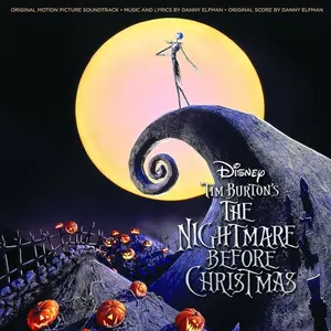 UMG - Tim Burton - The Nightmare Before Christmas (Original Soundtrack) - Bone White & Aqua Colored Vinyl  [VINYL RECORD - LP] Aqua , Colored Vinyl, White, Holland - Import