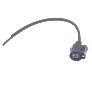 Starter Pigtail Connector Harness Plug for 2014-2018 Chevrolet Chevy Silverado 1500 4.3L V6, and 5.3L and 6.2L V8, (Black)