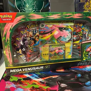 Pokemon Mega Venusaur Ex Premium Collection Box Factory Sealed
