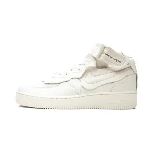 Air Force 1 Mid "Comme des Garcons White"
