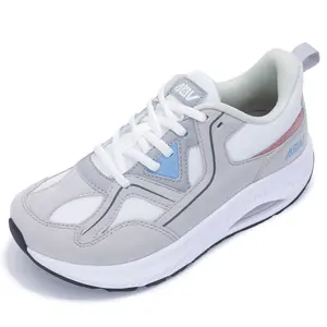 AOV Wide Toe Box Shoes Women's Arch Support Walking Shoes Tennis Breathable Training Sneakers