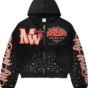 Sizx MYWRLDINCSTUDIOS RHINESTONE JACKETS (Black)