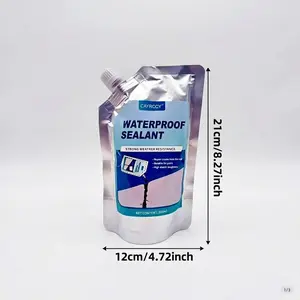 Concrete Crack Filler Caulking Adhesive, 500g Waterproof Concrete Sealant, Quick-Drying Pro Tool for Efficient Outdoor Crack Repair