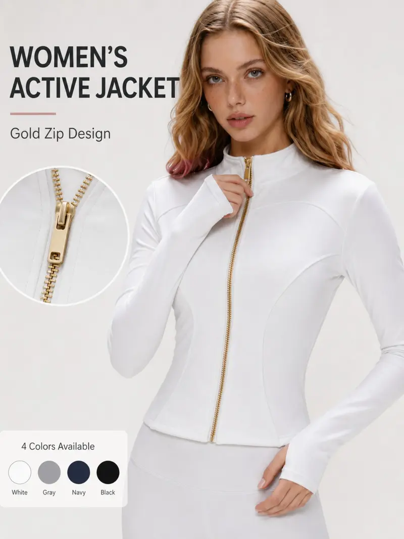 Lulu define jacket cropped size 6 - TikTok Shop