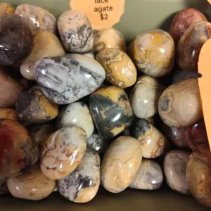 Crazylace Agate Tumbles - Natural Gemstones for Healing and Decoration