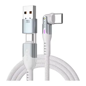 Statik PowerPivot Pro Nylon Braided 2m USB-C toUSB-C Cable