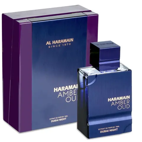 Al Haramain Amber Oud - Dubai Night Edition for Unisex - 2.53 oz Extrait De Parfum Spray | Long Lasting fragrance .