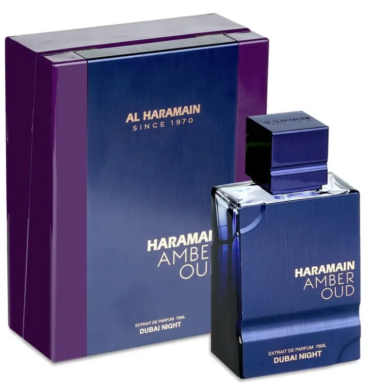 Al Haramain Amber Oud - Dubai Night Edition for Unisex - 2.53 oz Extrait De Parfum Spray | Long Lasting fragrance .