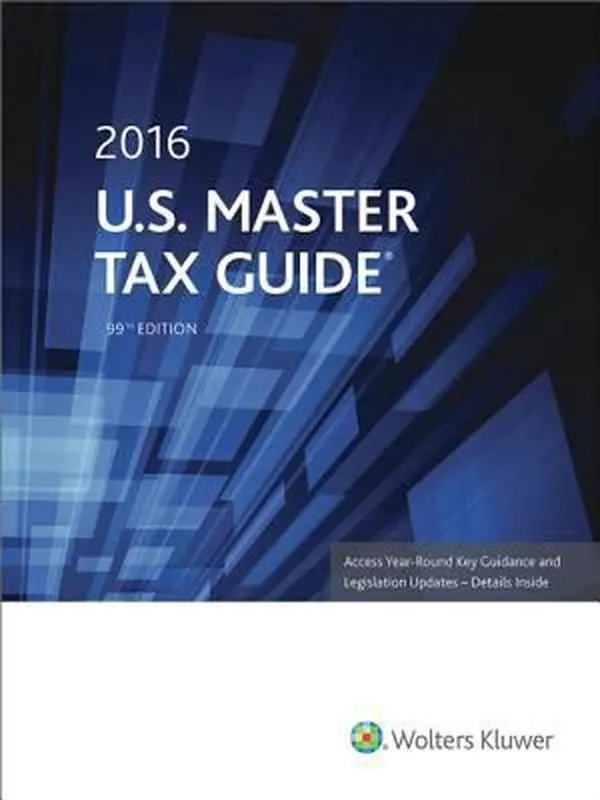 USED Book - U.S. Master Tax Guide by CCH Tax Law Editors (Paperback) - english