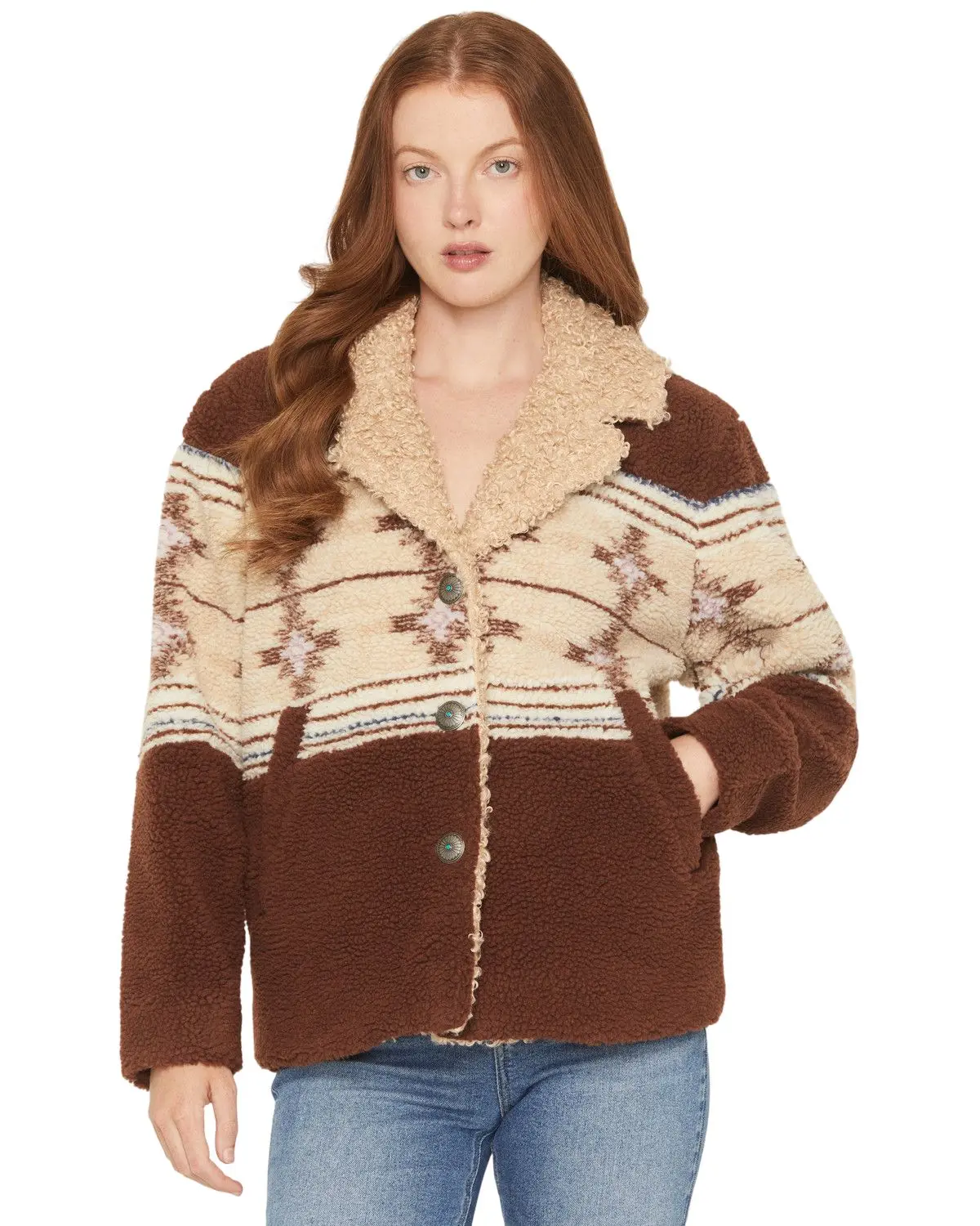 Idyllwind Women's Women'S Stonewood Sherpa Coat - Iwho25o6-Bn