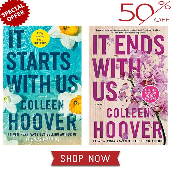 It Ends with Us and It Starts with Us - Colleen Hoover Bestselling (2 Books Collection)