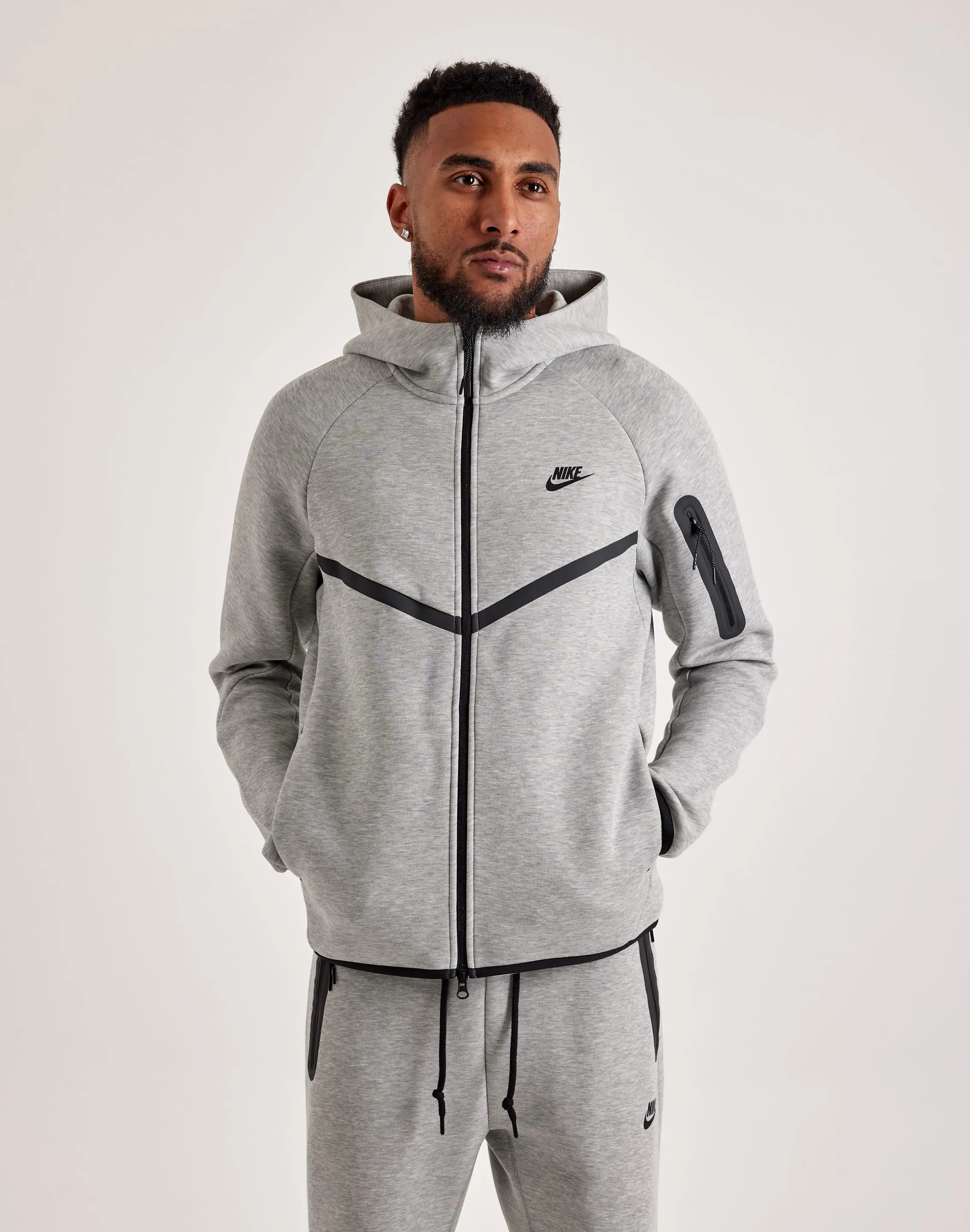 Mens Nike Tech Fleece Windrunner Full-Zip Hoodie