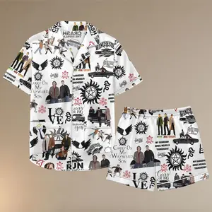 Supernatural PJS, Dean Winchester Pajamas, Sam Winchester, Supernatural Merch