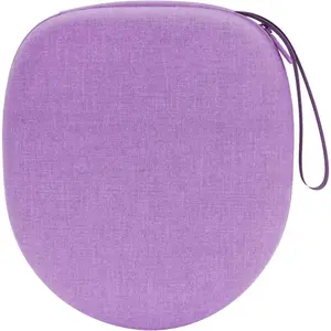 F-HPS25  Headphone Case Compatible with JBL Tune 520BT/ 720BT/ 770NC/ 670NC, Soundcore by Anker Q20i/Q30, Sony WH-CH720N/WH-CH520, BERIBES, KVIDIO, TOZO HT2 Headphones, Travel Hard Purple Case