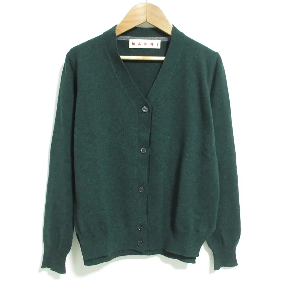 Pre-owned MARNI Cashmere Small Leather Goods Cardigan