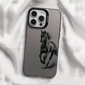 High-Quality Imd Running Horse Phone Case, Protective Cover for iPhone Models, Birthday Gift, Festival Present, Couple Phone Case