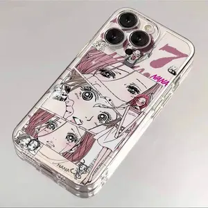 Japan Anime Nana Oosaki Phone Case For iPhone 17 16 15 14 13 12 11 Air Pro Max Plus Shockproof Transparent Cover Protective Personalized Casing