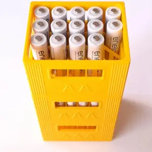 Stackable Battery Crates (AA and AAA) Boxes Organiser