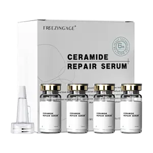 FREEZINGAGE Ceramide Repair Serum for Skin Repair and Hydration 4x10ml Bottles with Ceramide for Enhanced Hydration