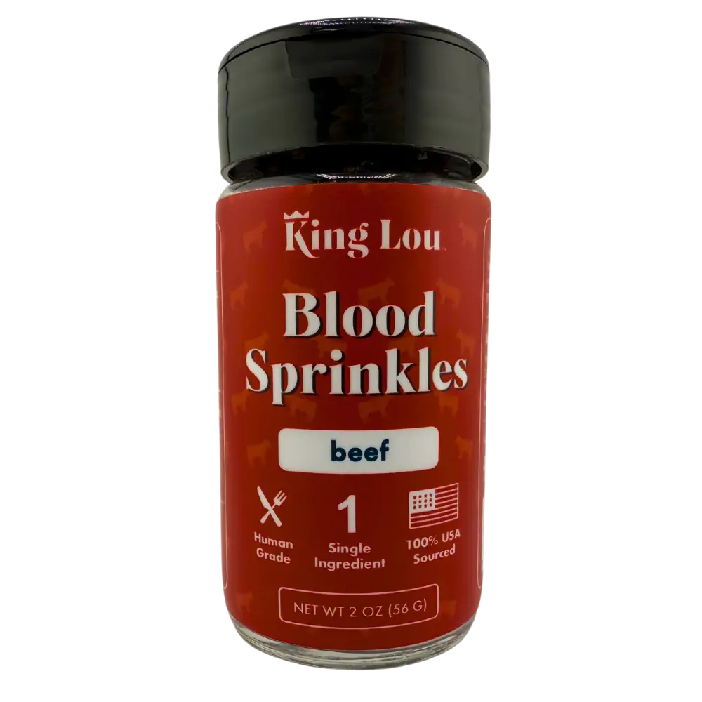 beef blood sprinkles
