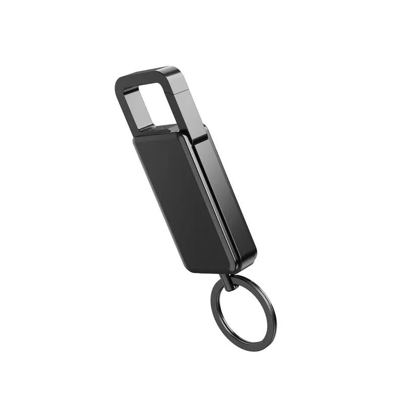64GB Smart Voice Recorder - Compact Digital Audio Recorder with 9000H Memory, 24H Rechargeable Battery, USB-C, Auto Voice Activation, 360° Noise Cancel, Dual Modes, Earbuds Play/Pause/Skip, Manufacturer Warranty for Business, Lectures