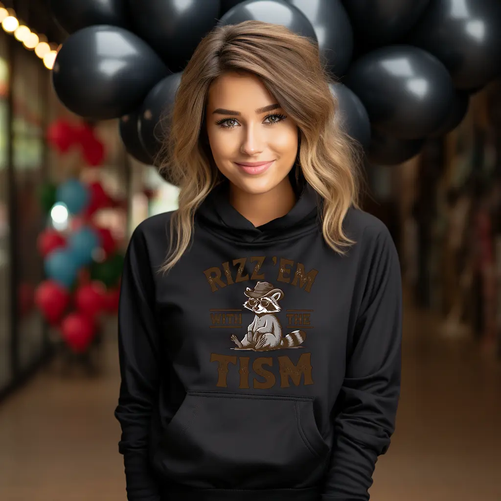 Rizz Em With The Tism Hoodie for Socially Unique People