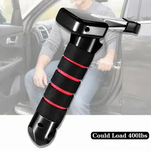 3-in-1 Multifunction Elderly Car Handle Assist Support, for Elderly, Seniors & Handicapped Passengers Getting In/Out Vehicle, Portable Auto Auxiliary Accessory, Firm Non-slip Grip Help Sit Steadily on Car Back Seat