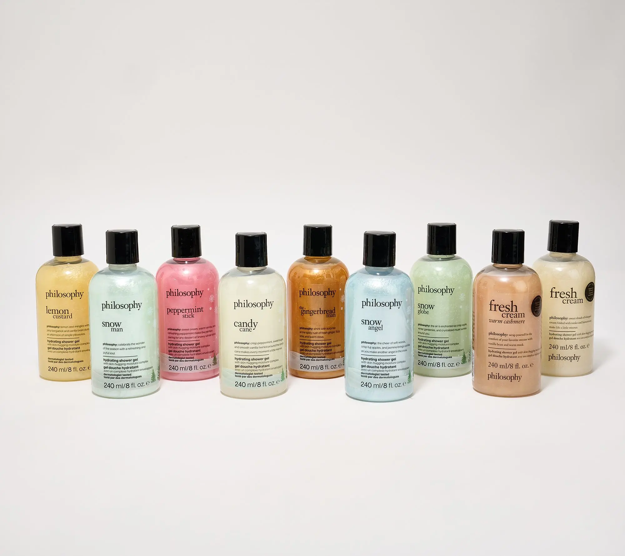 philosophy 9pc holiday 8oz shower gel collection