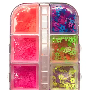 RAVE GiRL Glitter – 12-Slot Neon Daisy Glitter Set RAVE GiRL Glitter – 12-Slot Neon Daisy Glitter Set