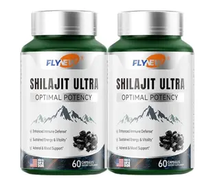 2 Pack Shilajit Herbal Blend Capsules Daily Nutritional Supplement Total 120 Count