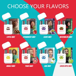 🧠 Focus Mode, Anywhere | Menthol + Fruit Aroma Nasal Stick (Two Nozzles) | Choose Coffee Mint → Green Apple Mint | Instant Refresh for Creators, Gamers, Students | Pocket Carry | Nicotine-Free