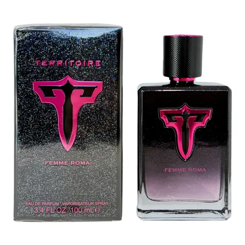 YZY PERFUMES TERRITOIRE FEMME Roma Eau de Parfum - 100 (3.4oz)  Women's Perfume, Fresh Perfumes for Women with Fruity, Floral, Woody Notes