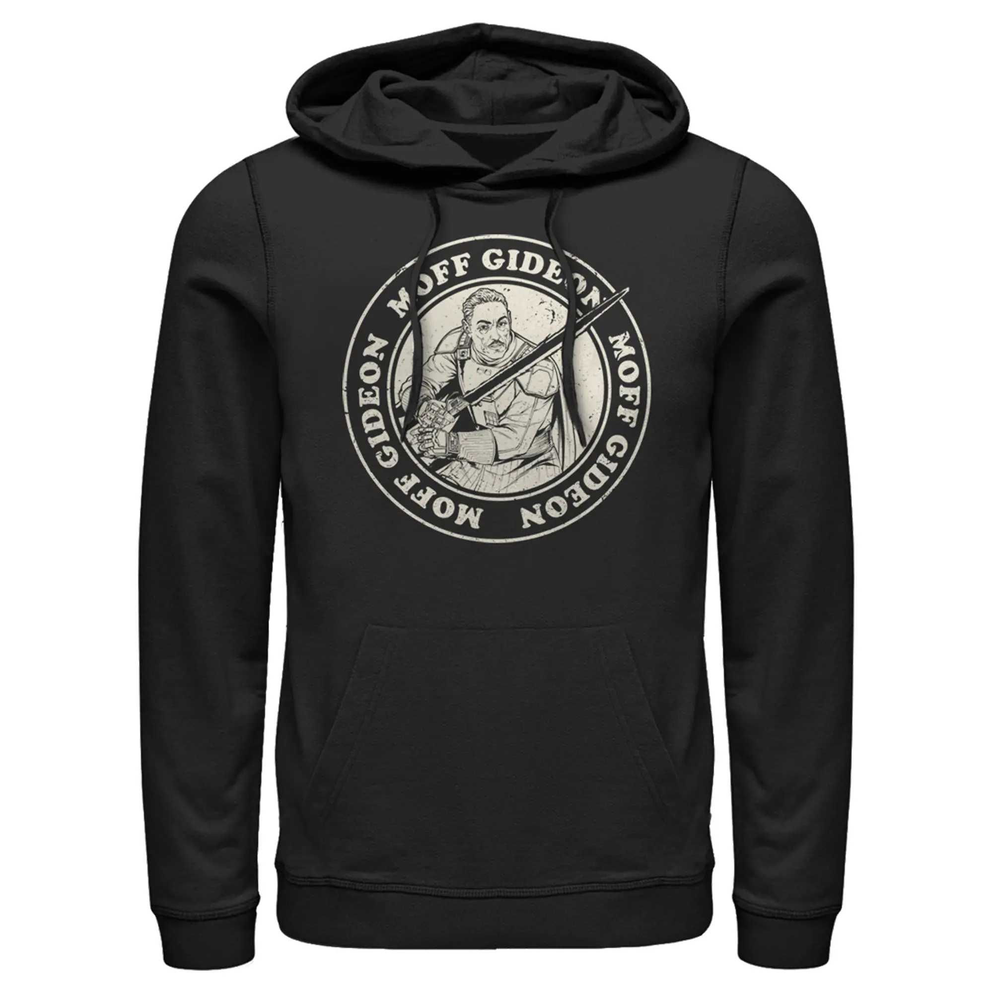 Men's Star Wars The Mandalorian Moff Gideon Seal Pull Over Hoodie
