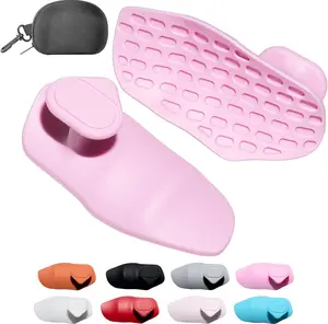 Silicone Gym Grips for Weight Lifting,Workout Gloves for Women Men Alternative,Anti Slip Gym Workout Grip,Rubber Gym Hand Grips-Weightlifting Grips Pad for Barbell,Pull Up,Ryptfit,Training