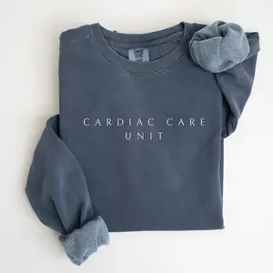 Comfort colors Cvicu Cardiac Nurse Shirt Cvicu Nurse Shirt Cardiac Care Unit Shirt Cardiology Sonographer Cardiac Nurse Tee Nurse T-shirt Crewneck WCath Lab