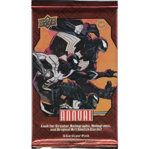 2023-24 Upper Deck Marvel Annual Hobby Pack (5 Cards) 2023-24 Upper Deck Marvel Annual Hobby Pack (5 Cards)